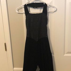 Black jazz jumpsuit